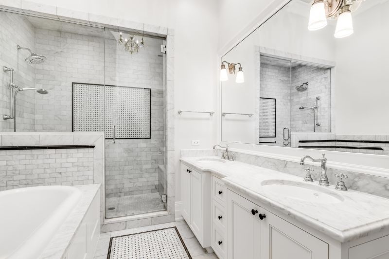 Open Concept Shower Space